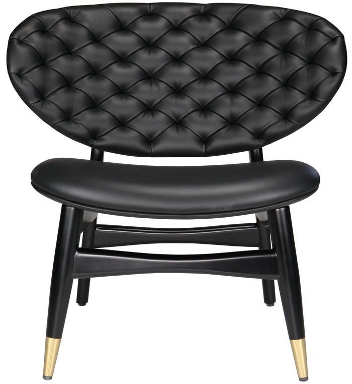 Black discount studio chair