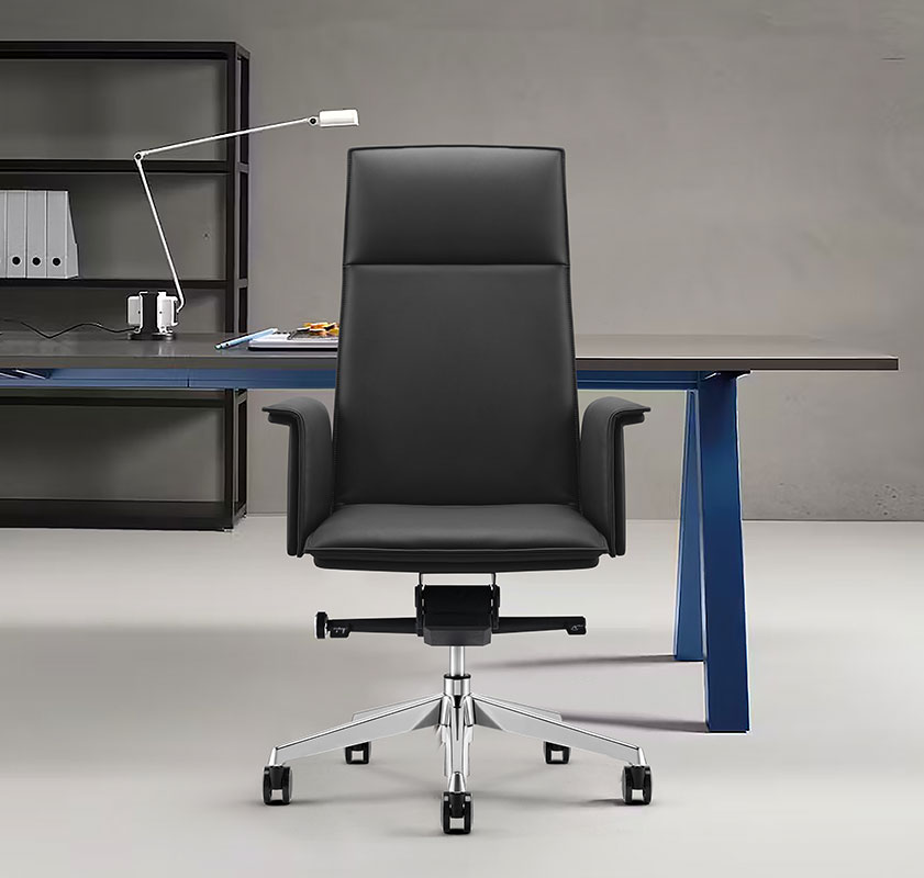 Black Leather Executive Chair - LOD128