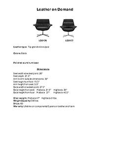 LOD176 & LOD177 Spec Sheet