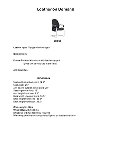 LOD90 Spec Sheet